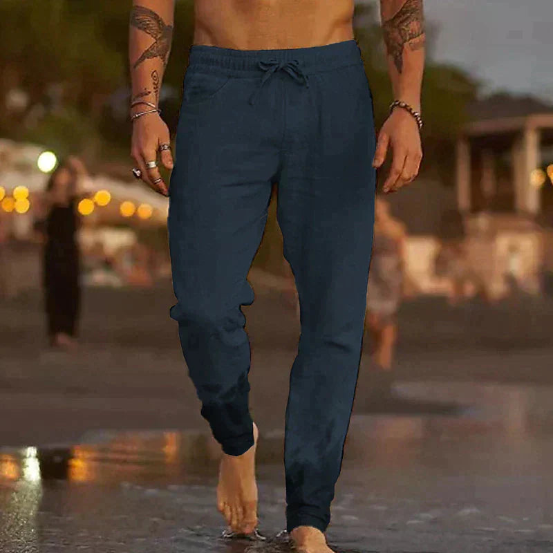 Rafael™ | Stylish Relaxed-Fit Drawstring Pants - Elle Melbourne