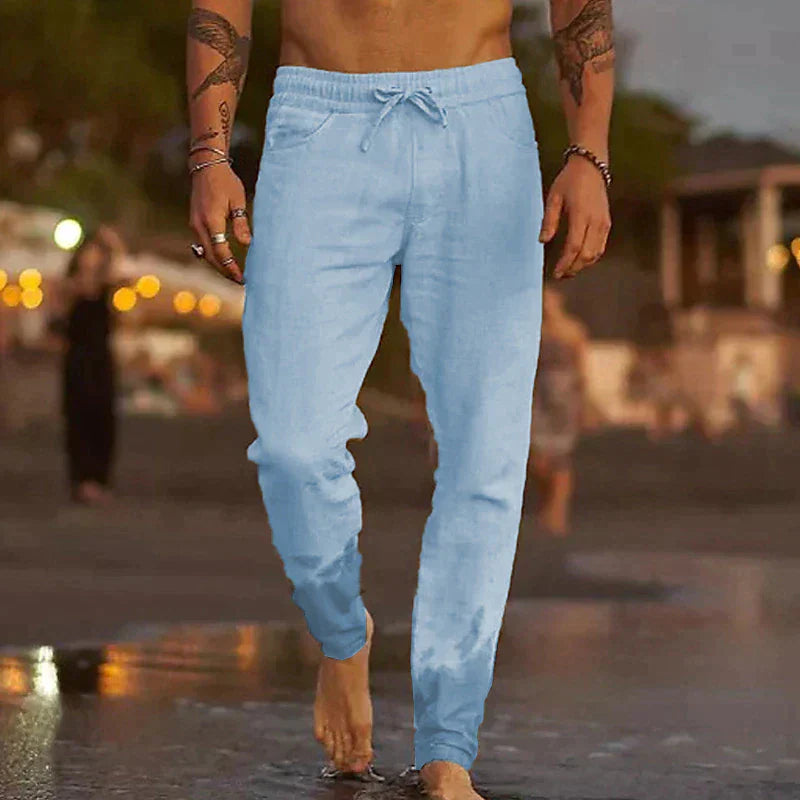 Rafael™ | Stylish Relaxed-Fit Drawstring Pants - Elle Melbourne