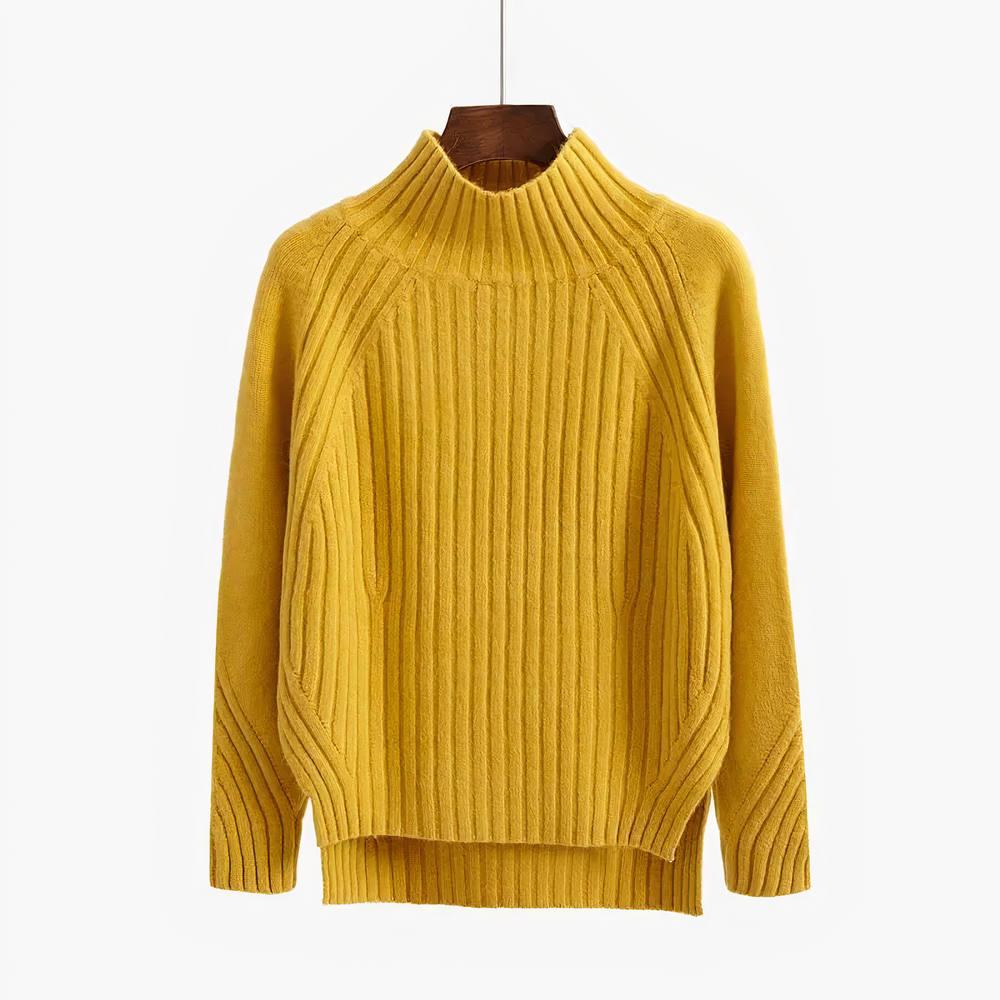 Esme | Ribbed Turtleneck Sweater - Elle Melbourne