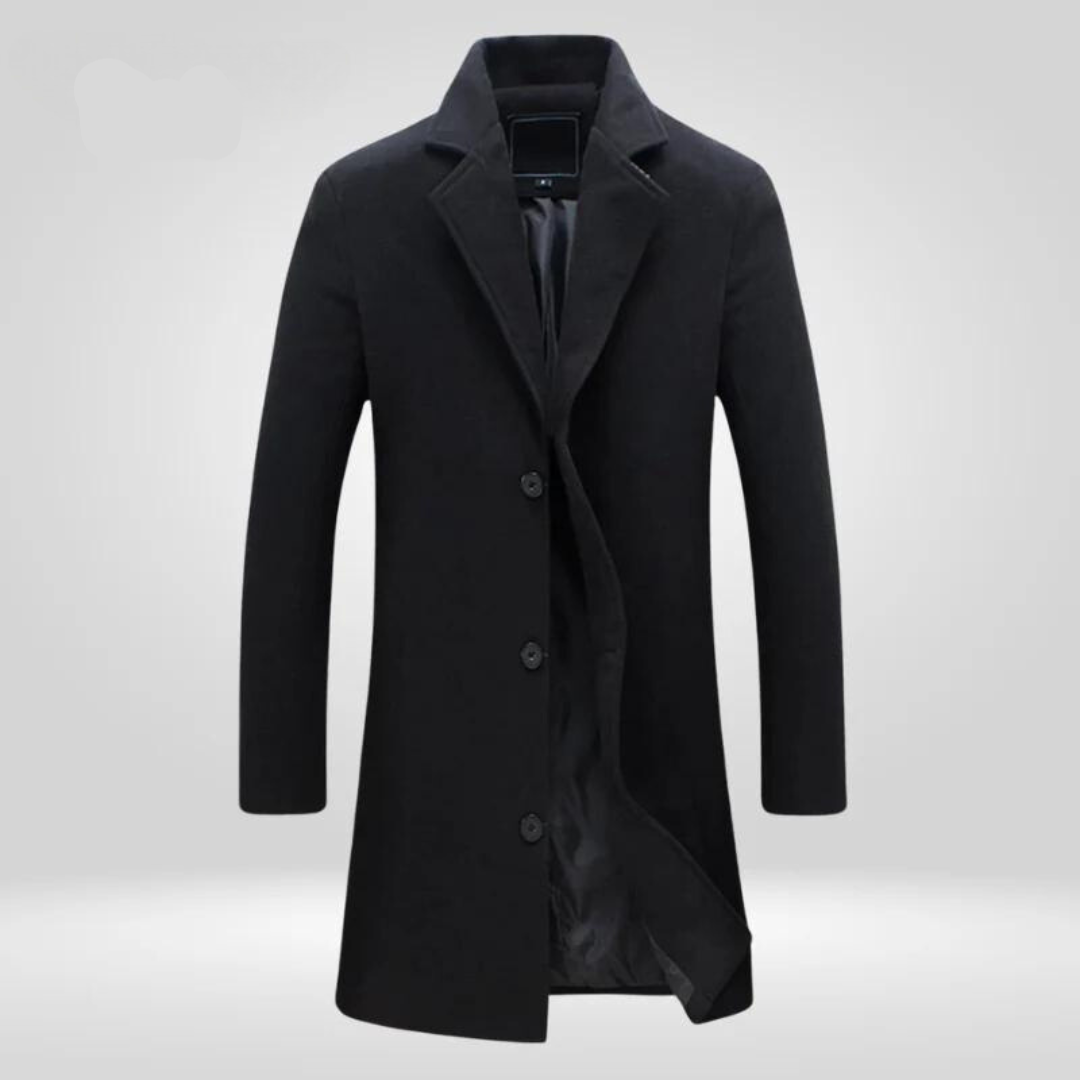 George | Classic Wool Coat - Elle Melbourne