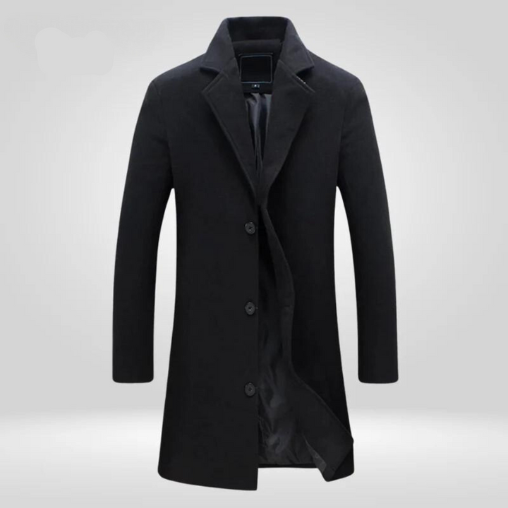 George | Classic Wool Coat - Elle Melbourne