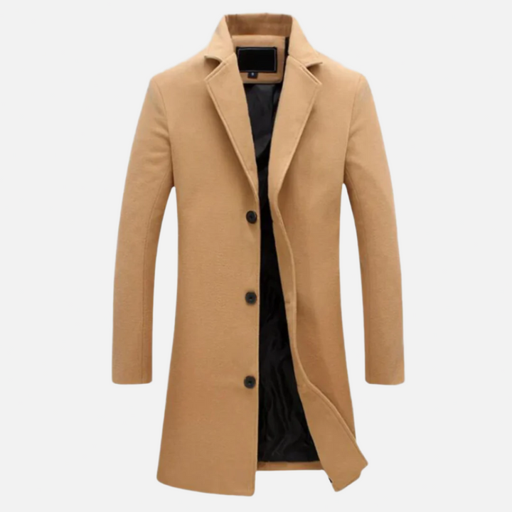 George | Classic Wool Coat - Elle Melbourne