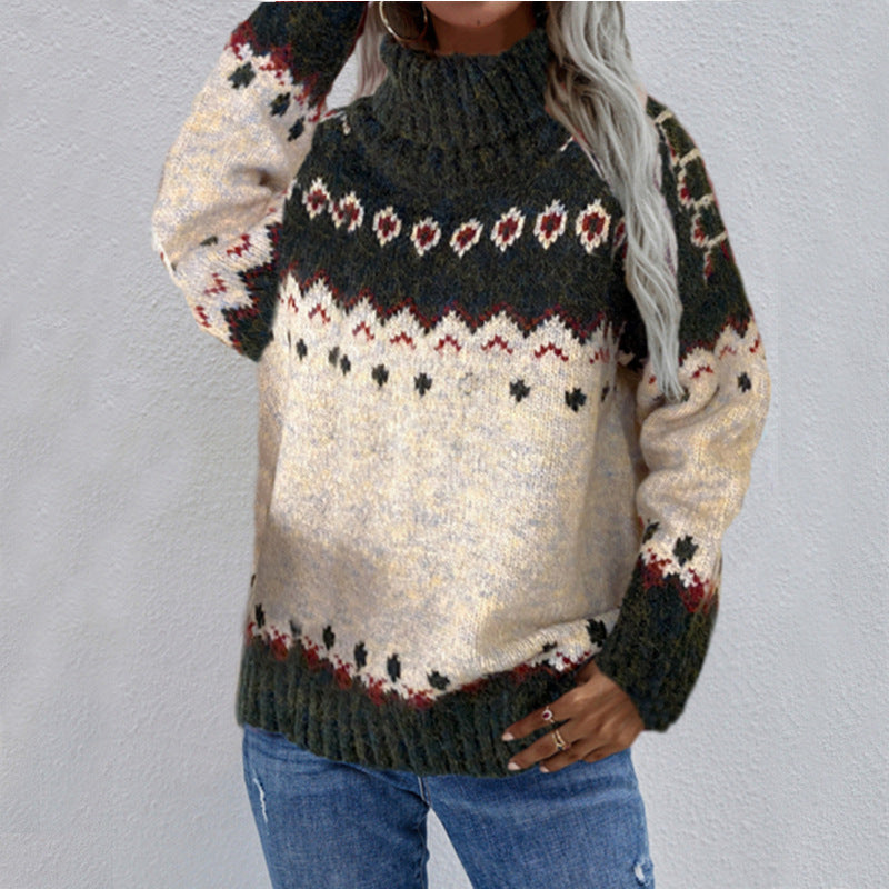 Maisie™ | Cozy Fair Isle Knit Sweater - Elle Melbourne