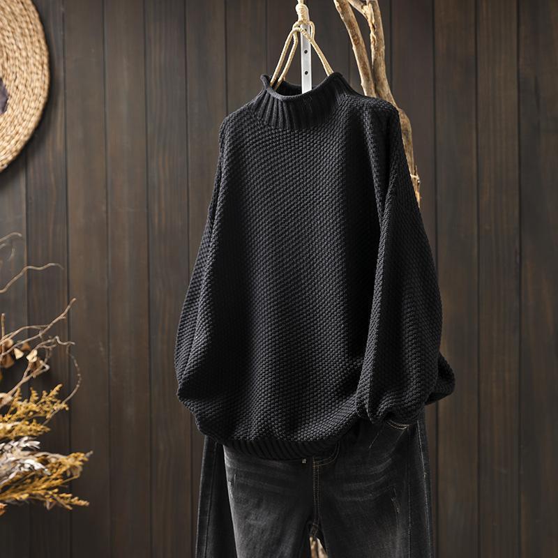 Elena™ | Oversized Waffle Knit Sweater - Elle Melbourne