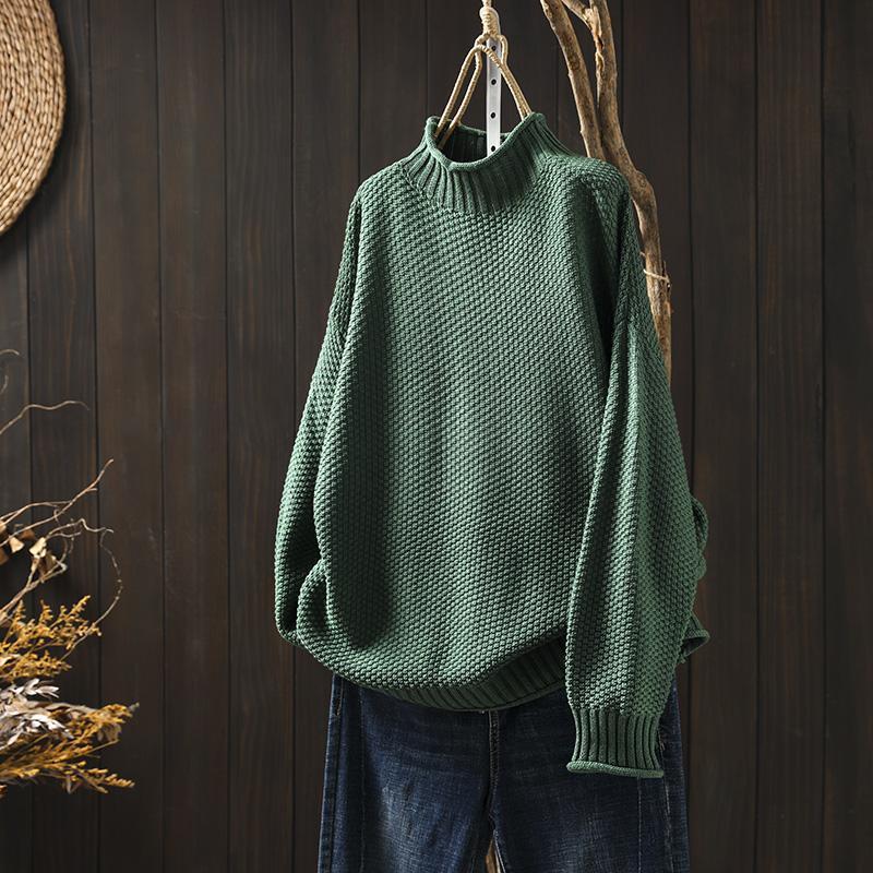 Elena™ | Oversized Waffle Knit Sweater - Elle Melbourne