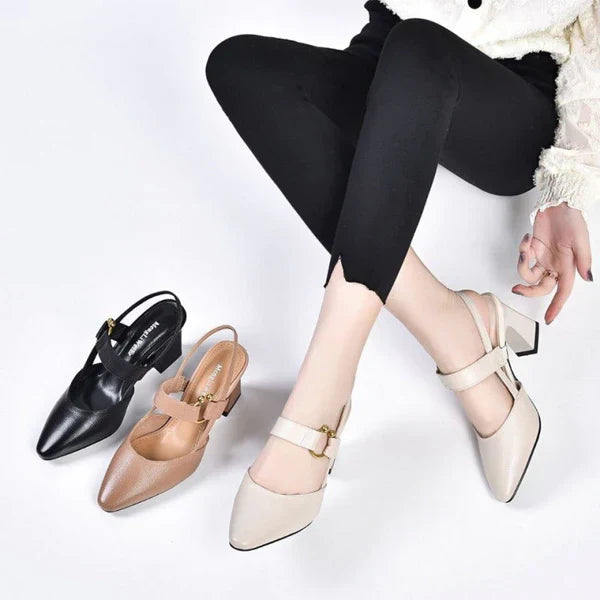 Eloise™ | Stylish Heeled Slingback Pumps - Elle Melbourne