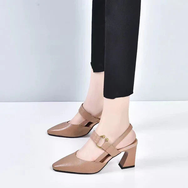 Eloise™ | Stylish Heeled Slingback Pumps - Elle Melbourne