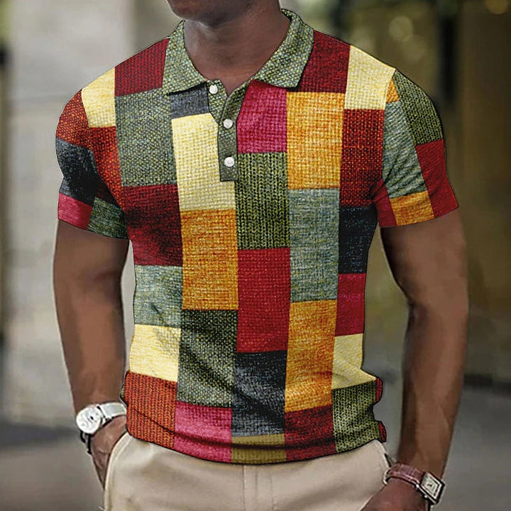 Henry™ | Stylish Multi-Color Polo Shirt - Elle Melbourne