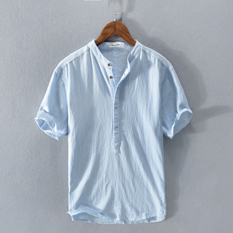 DAVID | Linen Shirt - Elle Melbourne