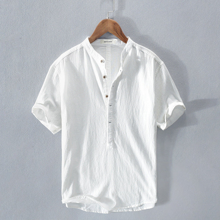 DAVID | Linen Shirt - Elle Melbourne