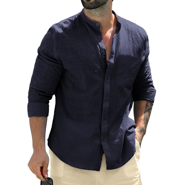 Mike™ | Men's Linen Shirt - Elle Melbourne