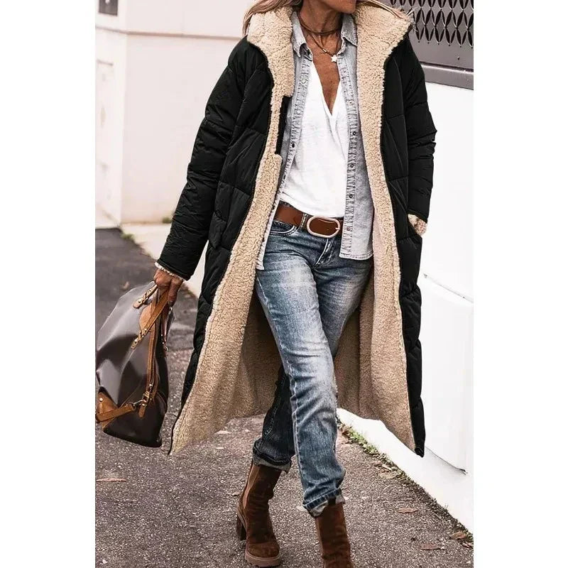 Jade™ | Puffer Coat with Fleece Lining - Elle Melbourne