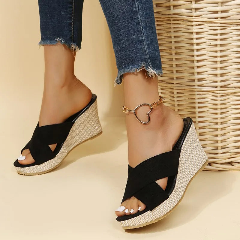 Jevie™ | Stylish Everyday Wedge Sandals - Elle Melbourne