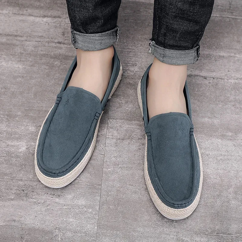 Danny™ | Men's Casual Suede Loafers - Elle Melbourne