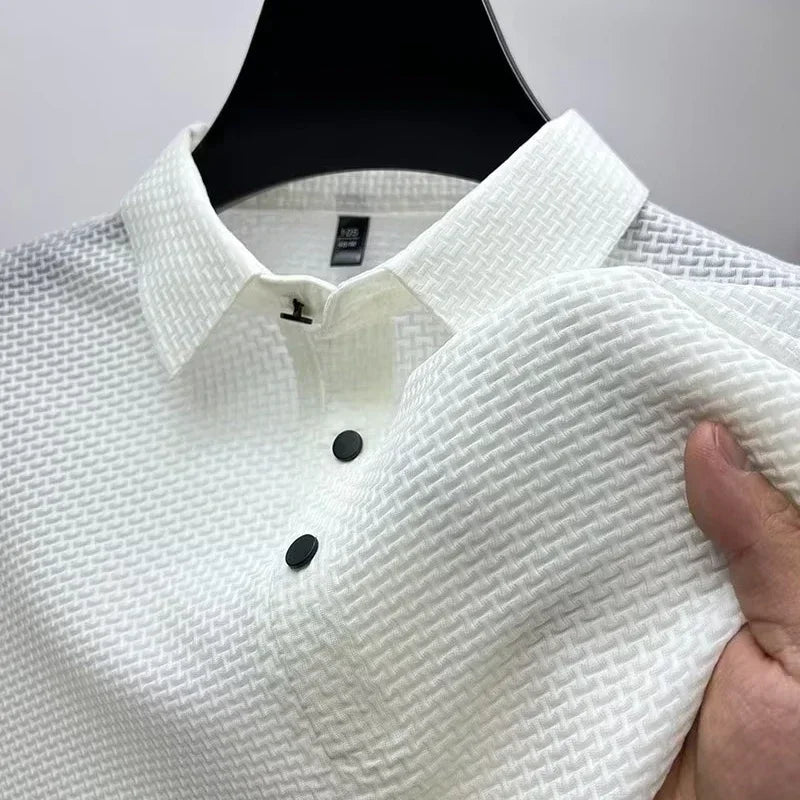 Henny™ | Stylish Short Sleeve Polo for Men - Elle Melbourne