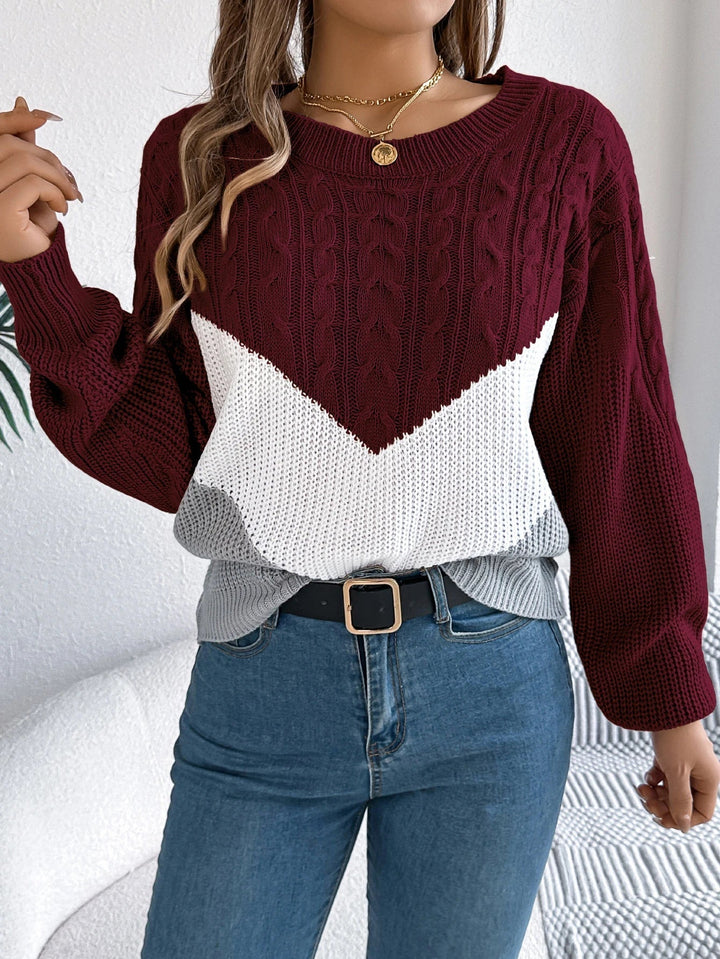 Eloise™ | Cable Knit Sweater - Elle Melbourne