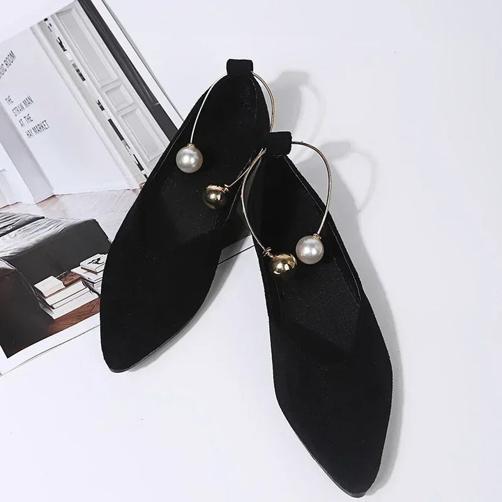 Whitney | Stylish Pointed Toe Flats - Elle Melbourne