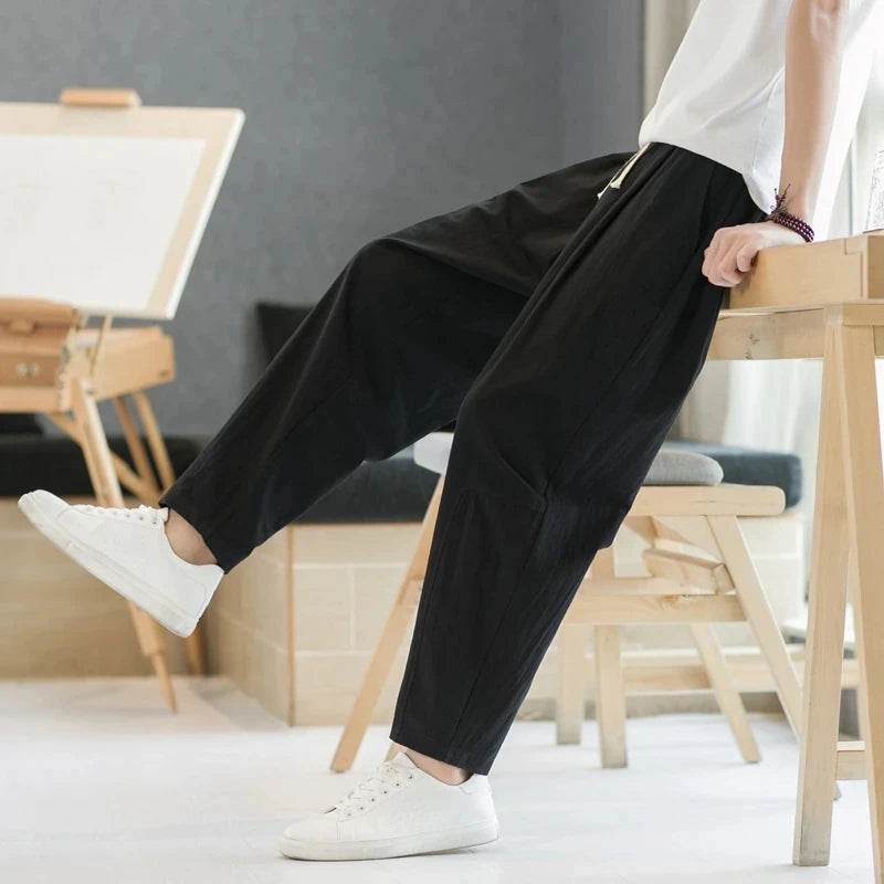 Tom™ | Summer Comfort Loose-Fit Pants for Men - Elle Melbourne