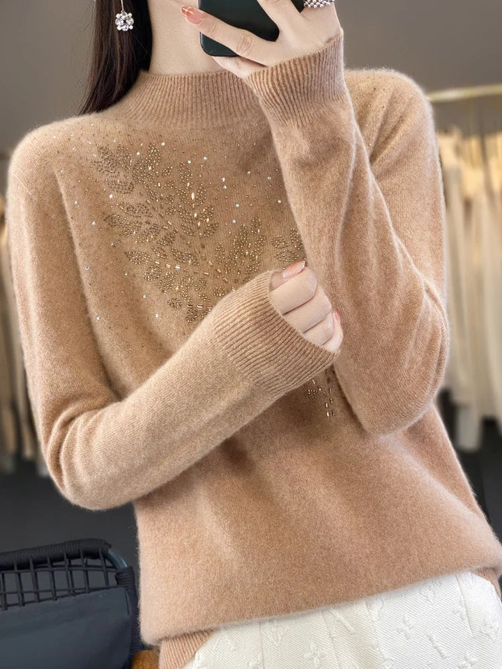 Alicia™ | Leaf Sweater - Elle Melbourne