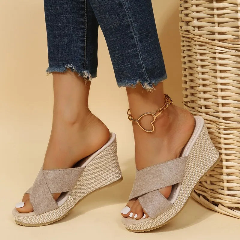 Jevie™ | Stylish Everyday Wedge Sandals - Elle Melbourne