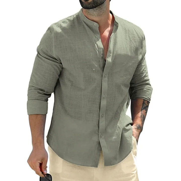 Mike™ | Men's Linen Shirt - Elle Melbourne