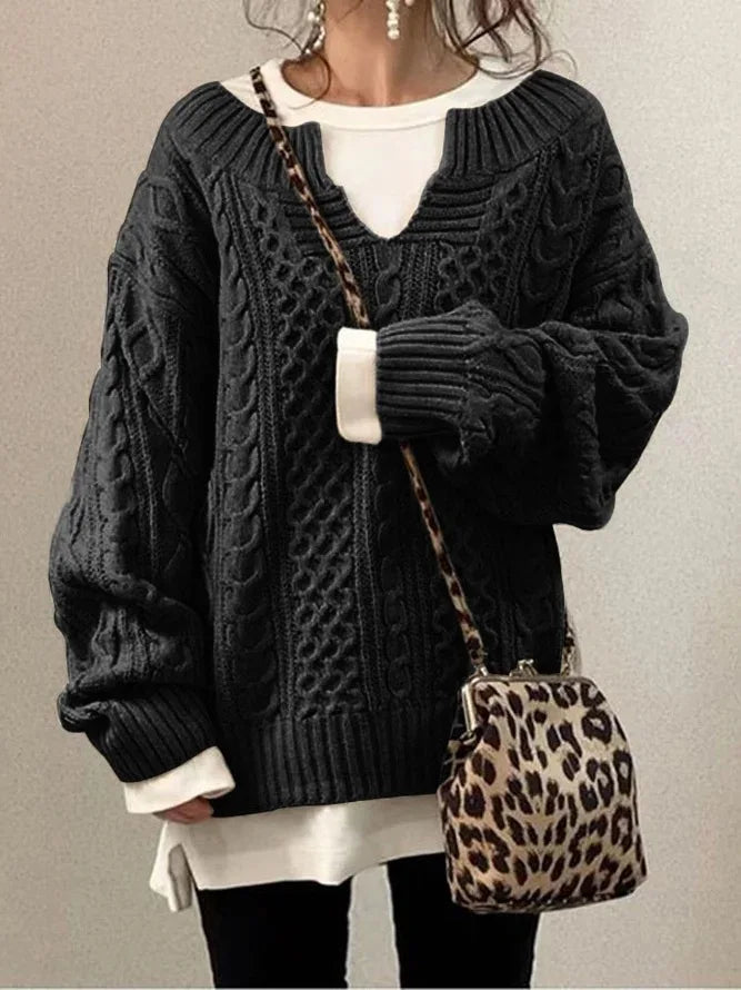 Peyton | Stylish Oversized Sweater - Elle Melbourne