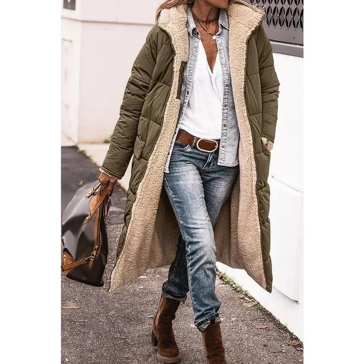 Jade™ | Puffer Coat with Fleece Lining - Elle Melbourne