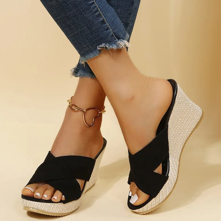 Jevie™ | Stylish Everyday Wedge Sandals - Elle Melbourne