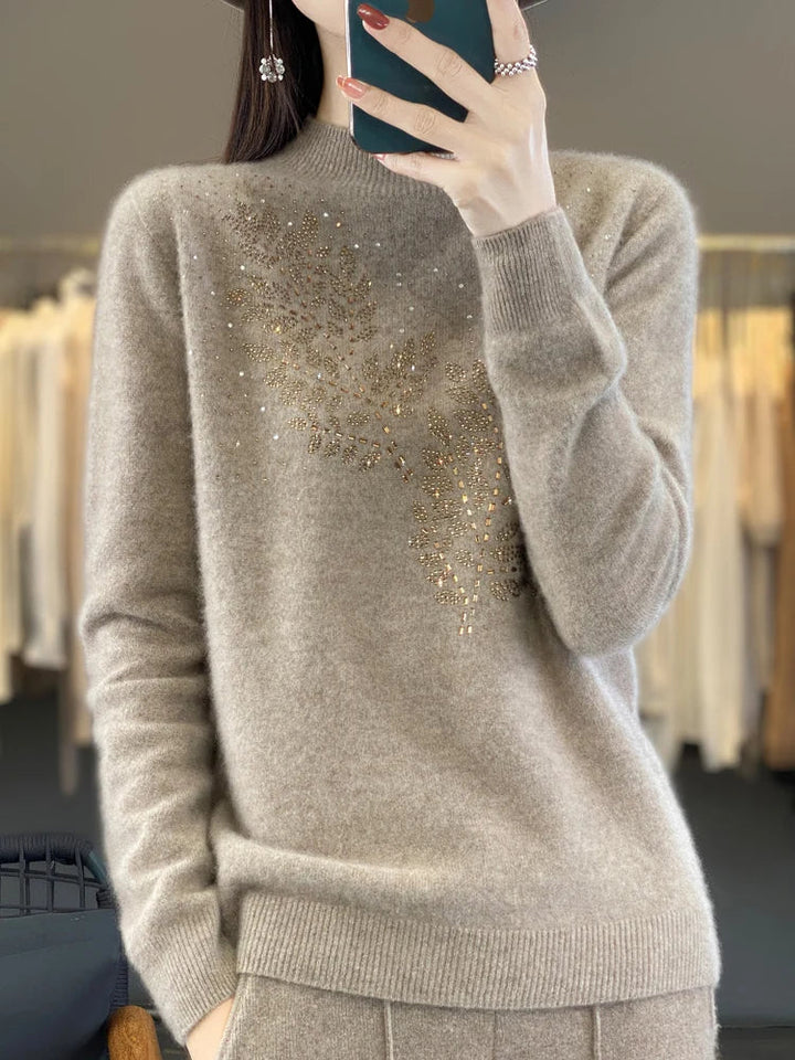 Alicia™ | Leaf Sweater - Elle Melbourne
