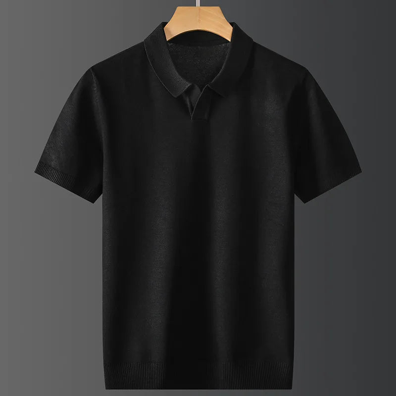 Liam™ | Men’s Luxury Stretch Polo Shirt - Elle Melbourne