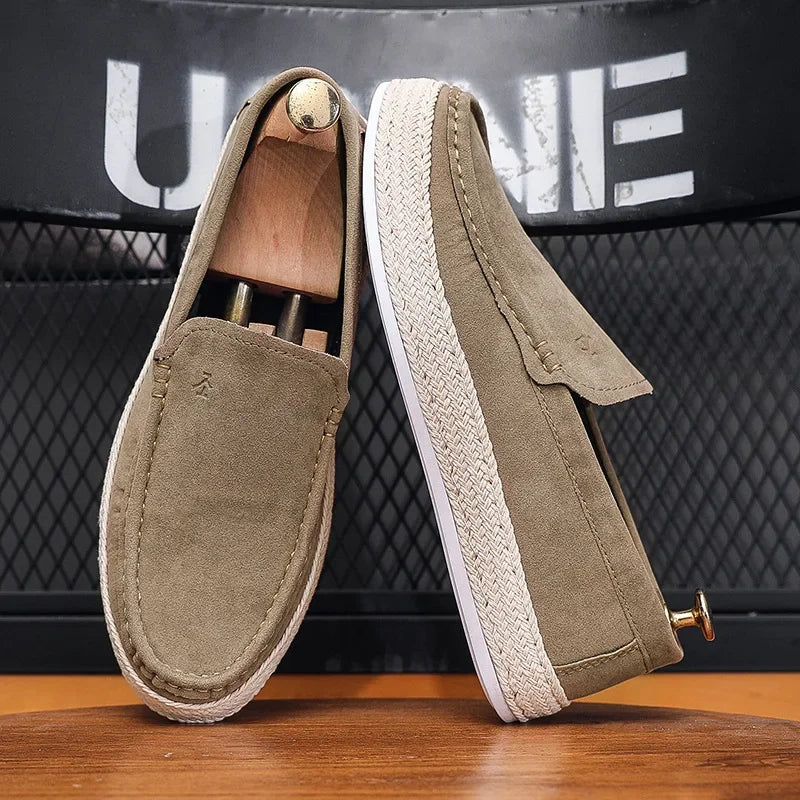 Danny™ | Men's Casual Suede Loafers - Elle Melbourne