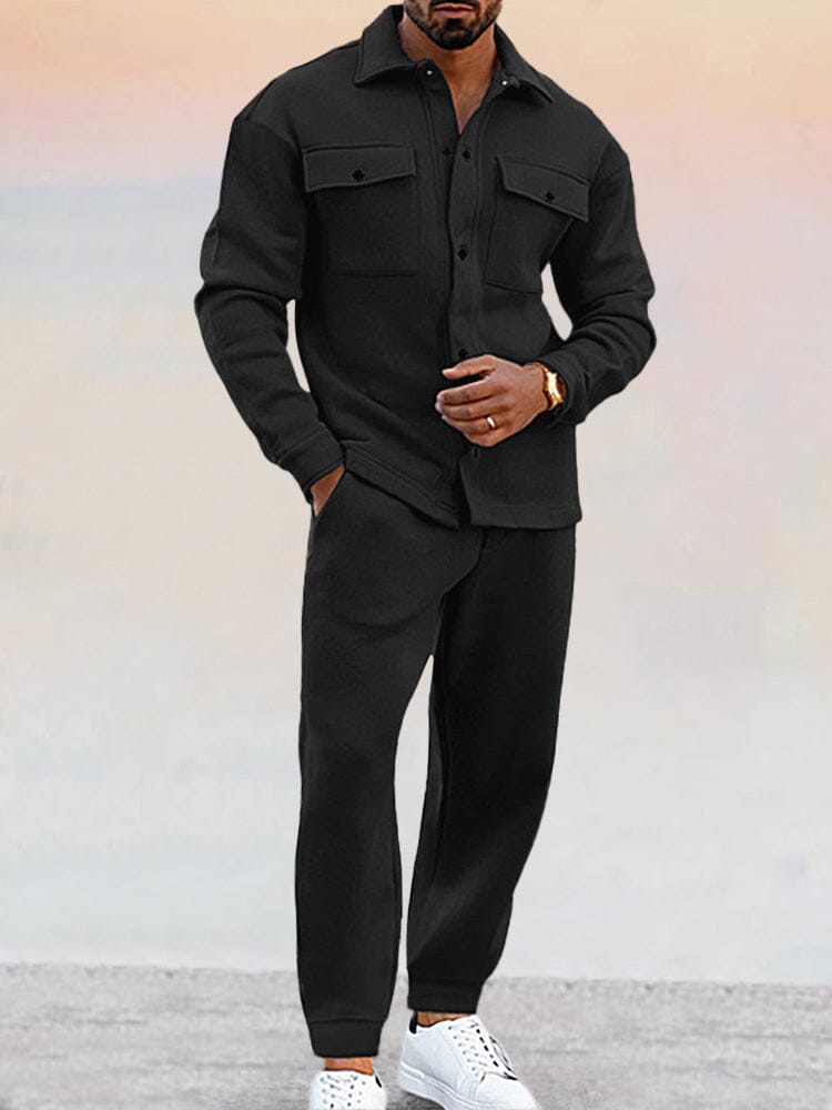 Matthew | Stylish Casual Jacket Jogger Set - Elle Melbourne