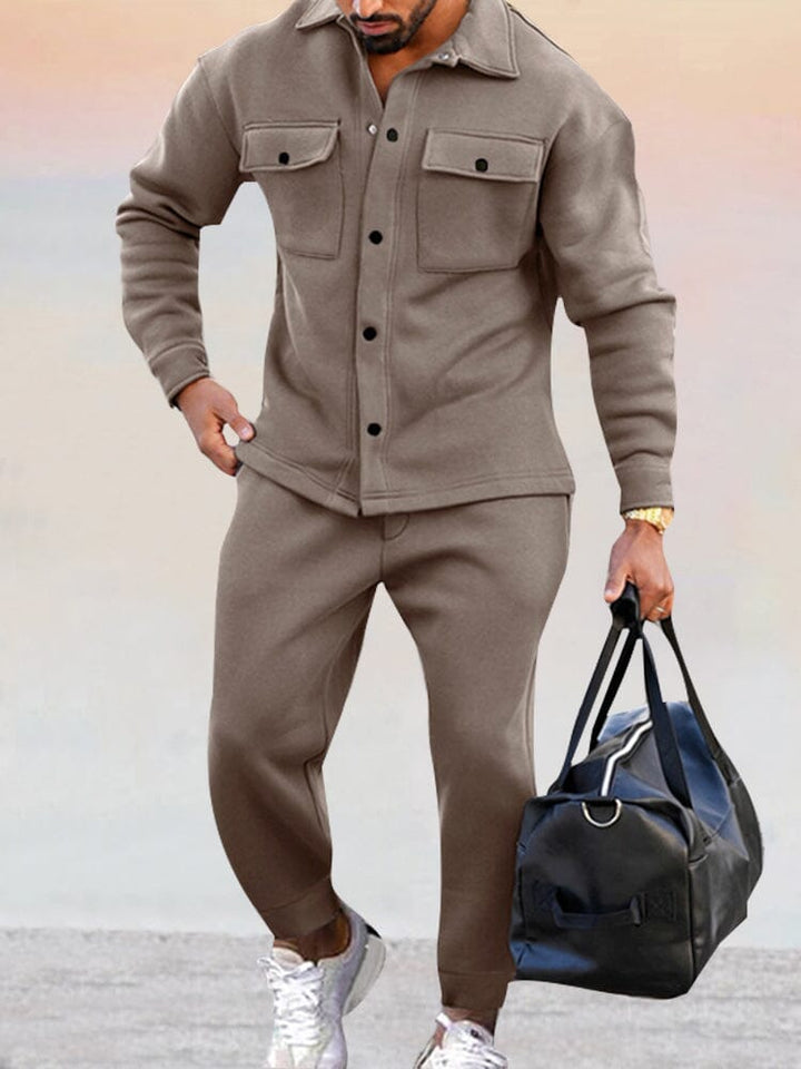 Matthew | Stylish Casual Jacket Jogger Set - Elle Melbourne