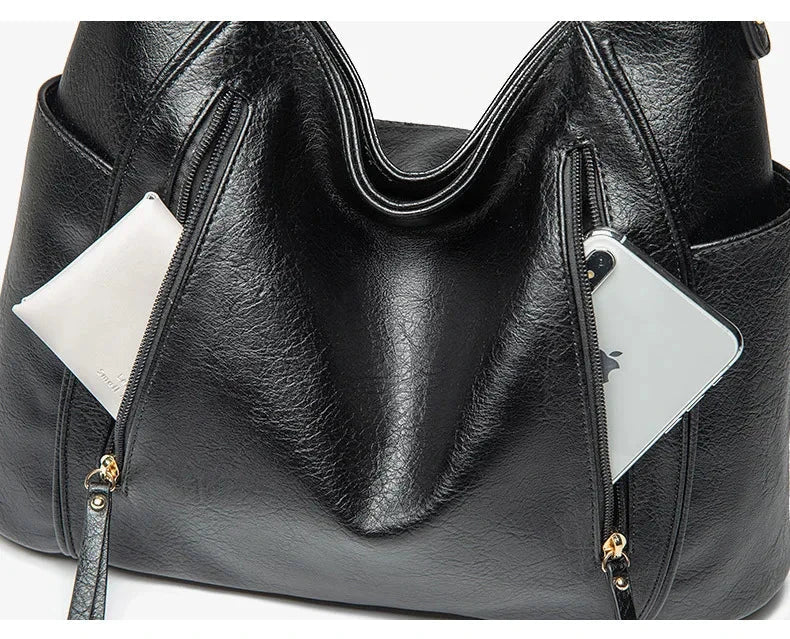 BLANCHE - ELEGANT LEATHER BAG - Elle Melbourne