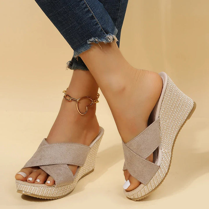 Jevie™ | Stylish Everyday Wedge Sandals - Elle Melbourne