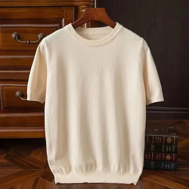 Hendrick™ | Cashmere Short Sleeve T-shirt - Elle Melbourne