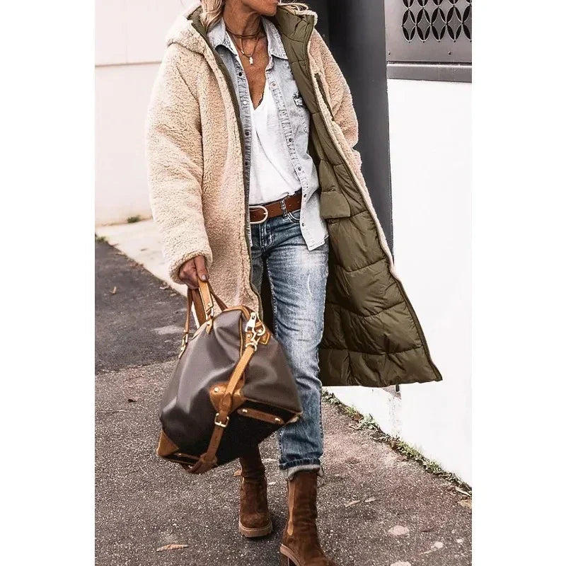 Jade™ | Puffer Coat with Fleece Lining - Elle Melbourne