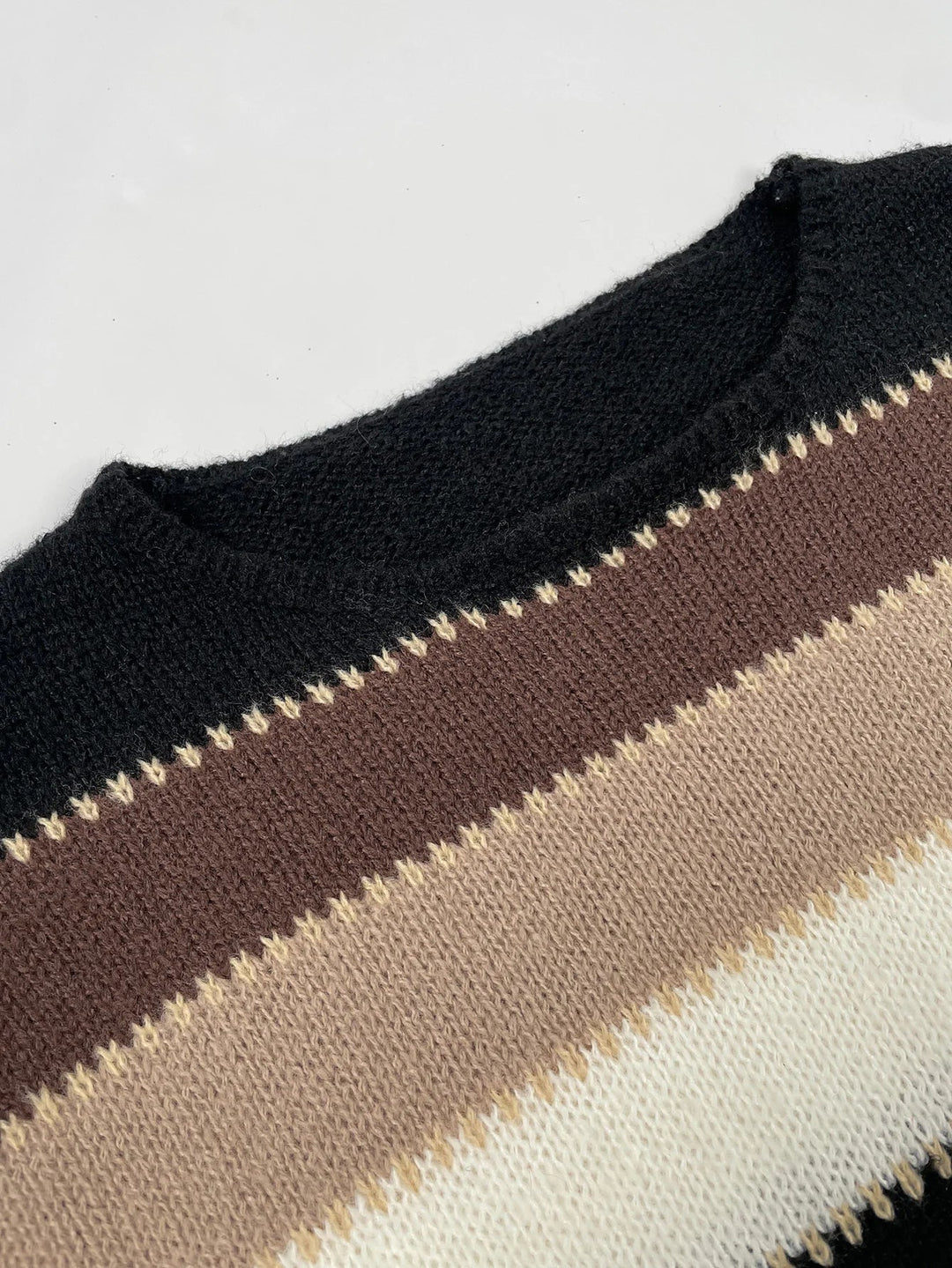 Cristina™ | Block Design Knit Sweater - Elle Melbourne