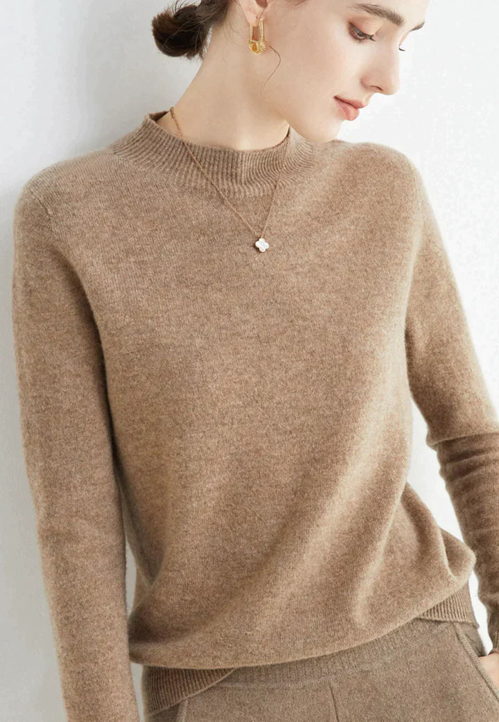 Avery™ | Stylish High-Neck Sweater - Elle Melbourne