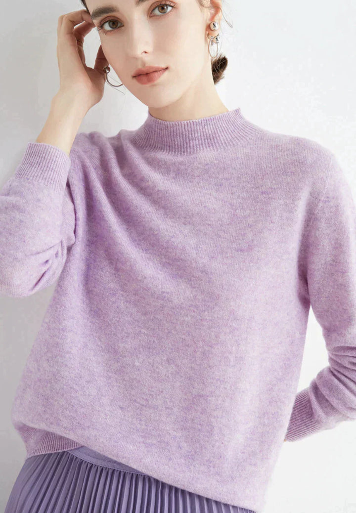 Avery™ | Stylish High-Neck Sweater - Elle Melbourne