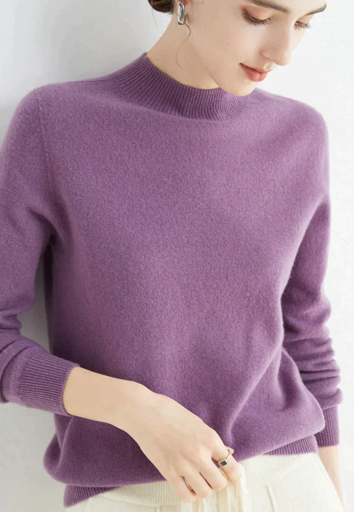 Avery™ | Stylish High-Neck Sweater - Elle Melbourne