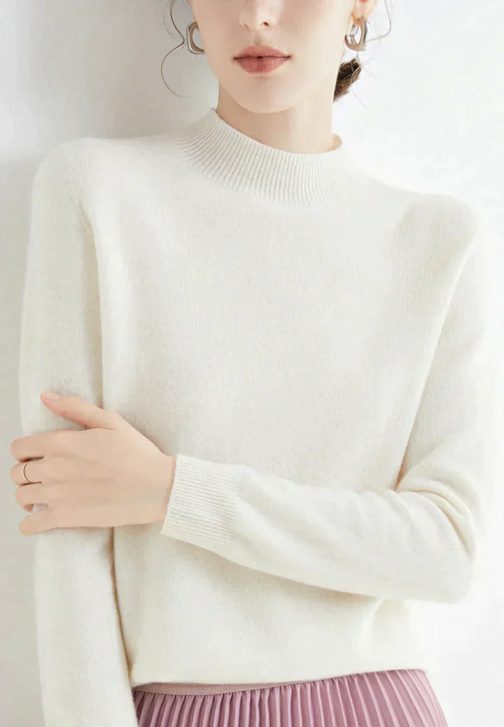 Avery™ | Stylish High-Neck Sweater - Elle Melbourne