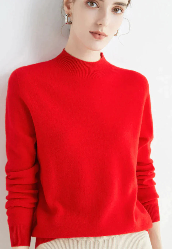 Avery™ | Stylish High-Neck Sweater - Elle Melbourne