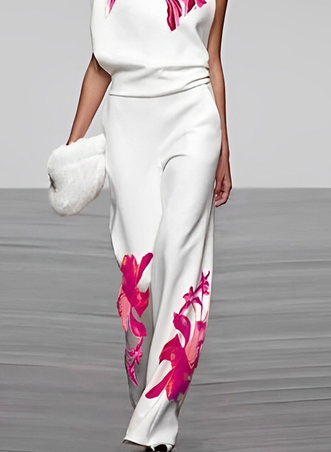 Cooper | Stylish Floral Print Jumpsuit - Elle Melbourne