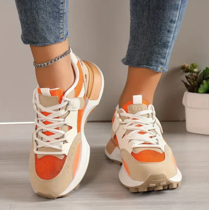 Lauren | Stylish Colorblock Sneakers - Elle Melbourne