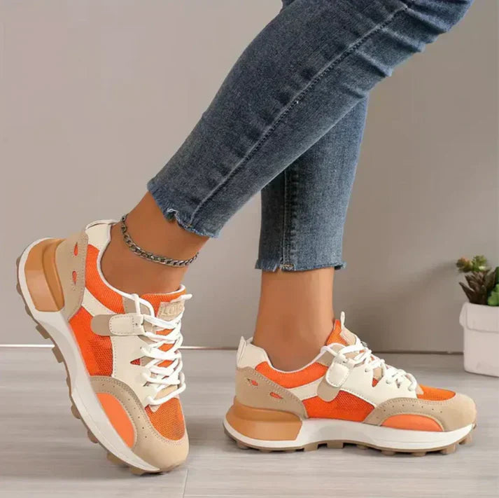 Lauren | Stylish Colorblock Sneakers - Elle Melbourne