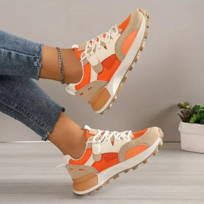 Lauren | Stylish Colorblock Sneakers - Elle Melbourne