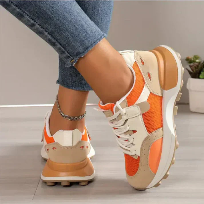 Lauren | Stylish Colorblock Sneakers - Elle Melbourne
