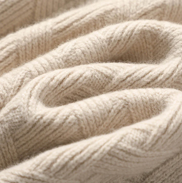 Chloe | Cable Knit Turtleneck Sweater