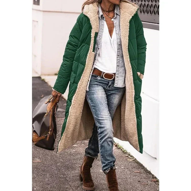 Jade™ | Puffer Coat with Fleece Lining - Elle Melbourne
